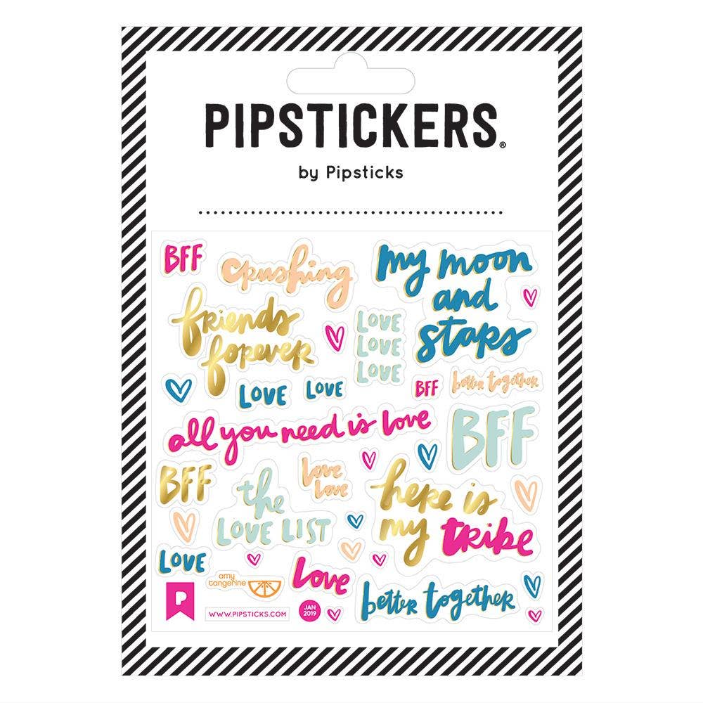 Best Friends by Amy Tangerine Stickers
