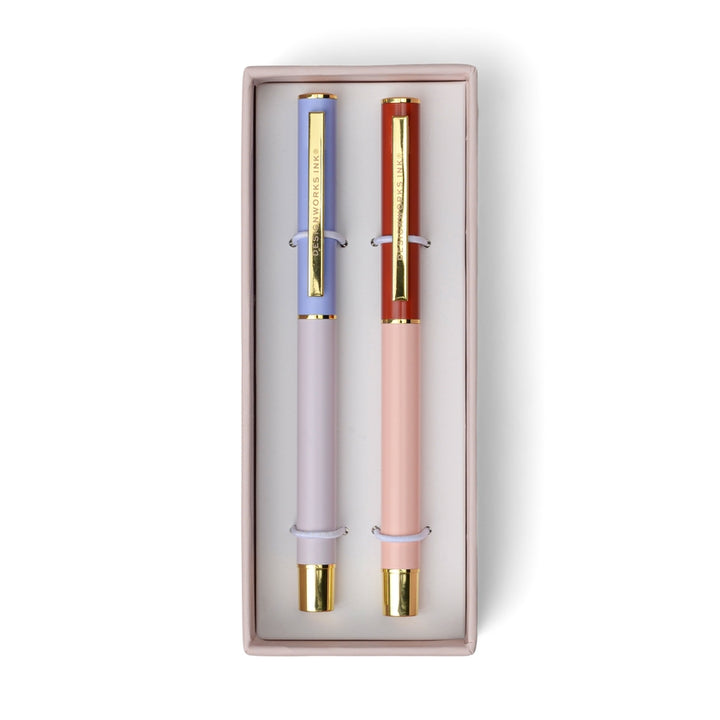 Color block pens, Set of 2