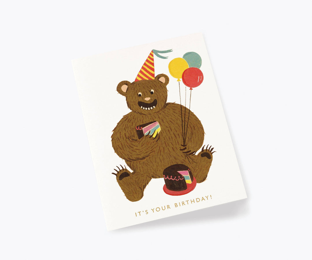 Birthday Bear Card