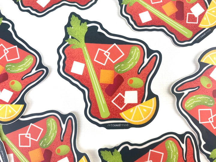 Bloody Mary Vinyl Sticker