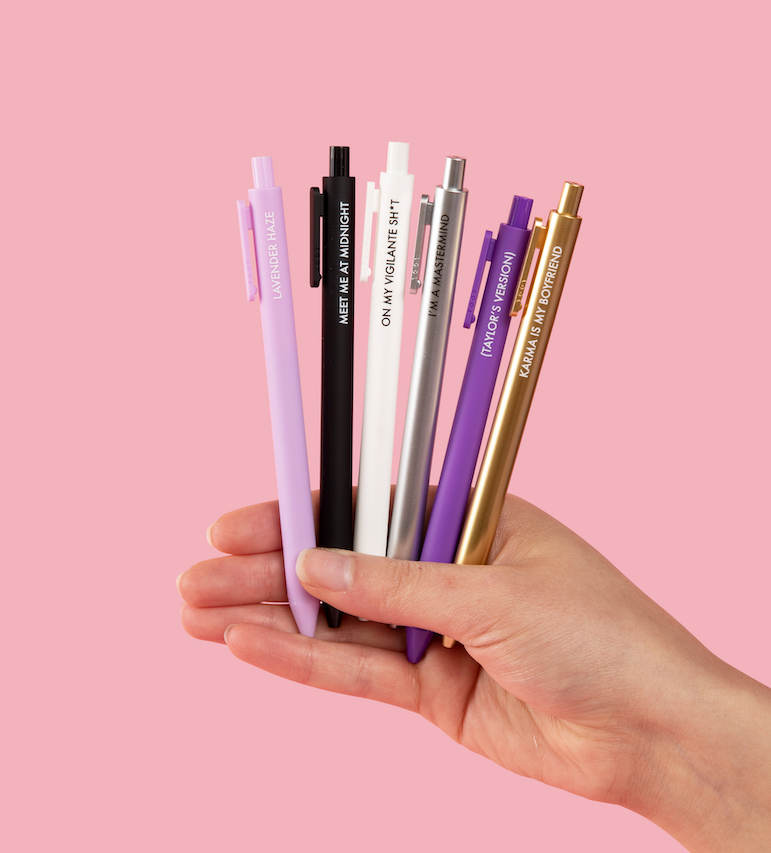 Mdnghts Pens, Set of 6