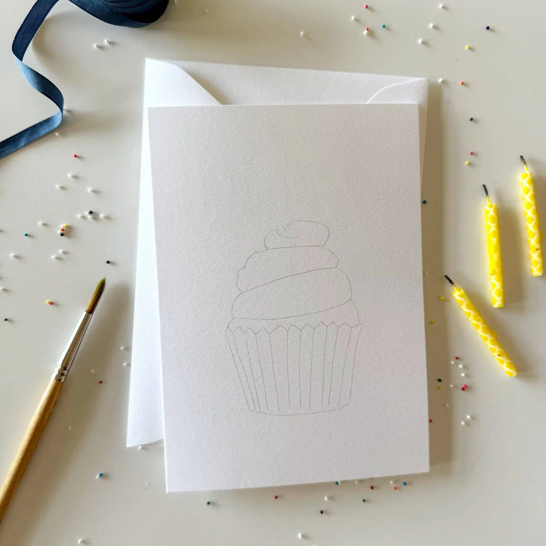 Celebrate Paintable Notecards, Set of 8