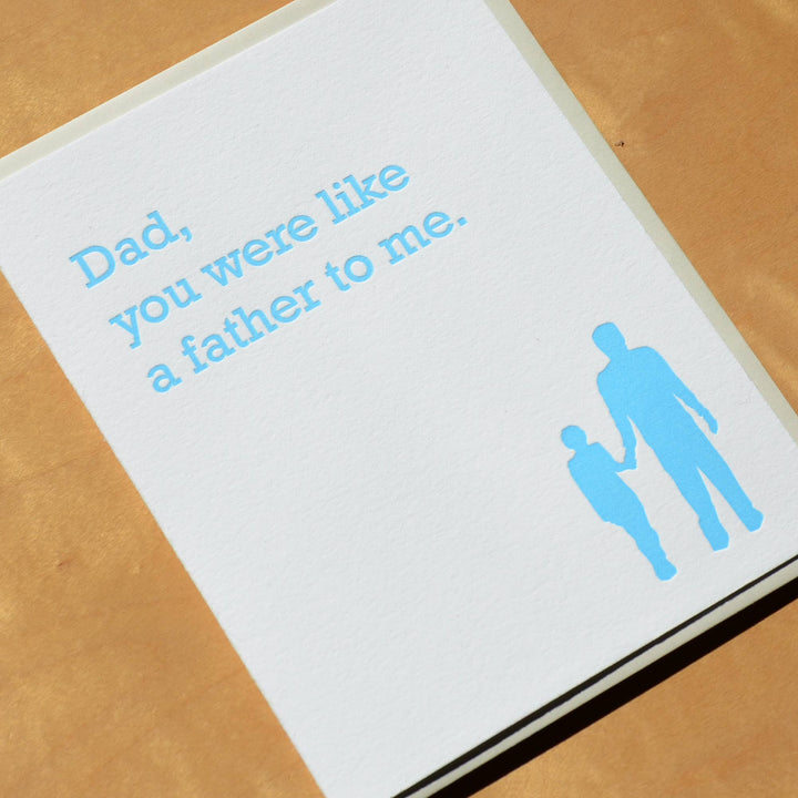 Like a Father Father's Day Card
