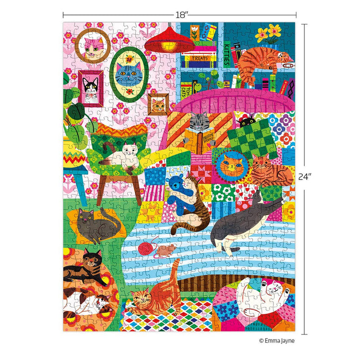 Cat Nap Stories Puzzle, 500 Pieces