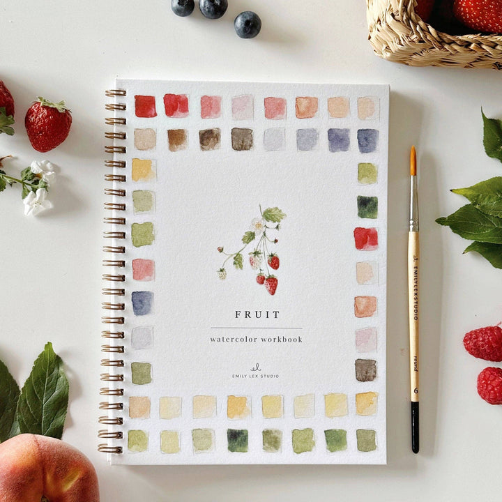 Watercolor Workbook, 12 Varieties