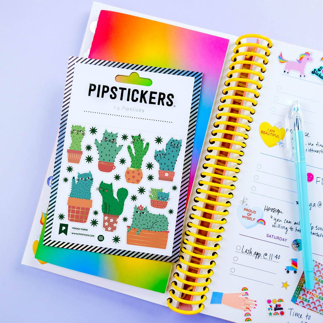 Prickly Purrs Stickers
