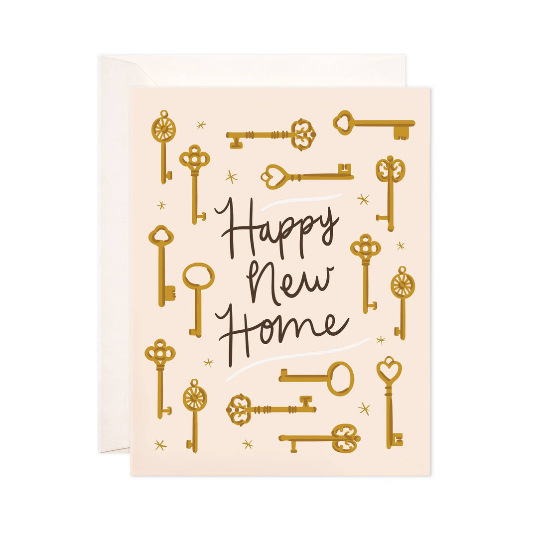 Keys New Home Card
