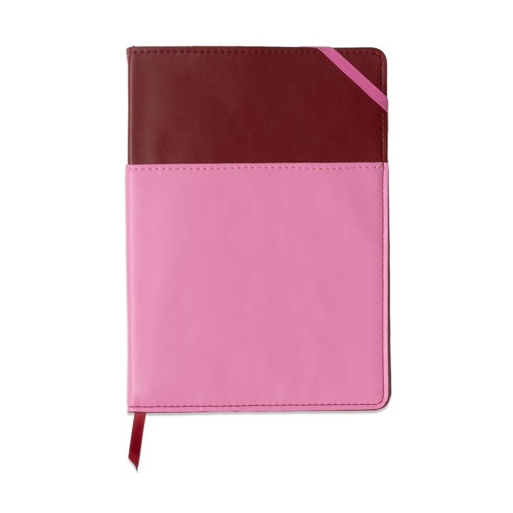 Vegan Leather Pocket Journal, 2 Colors