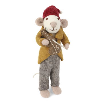Felt Orchestra Mouse, 2 Sizes, 3 Instruments