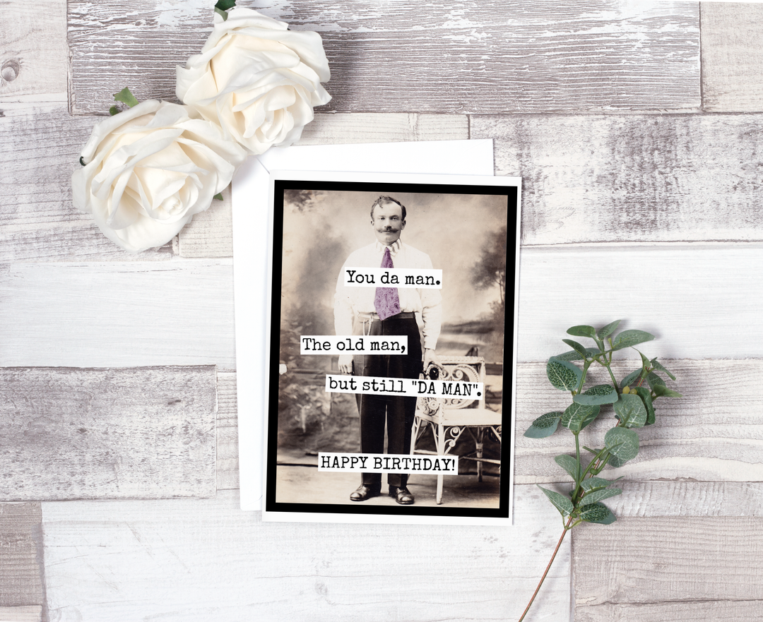 You Da Man Birthday CArd