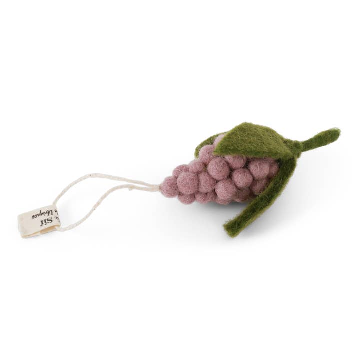 Felt Pearl Hyacinth Ornament, 3 colors