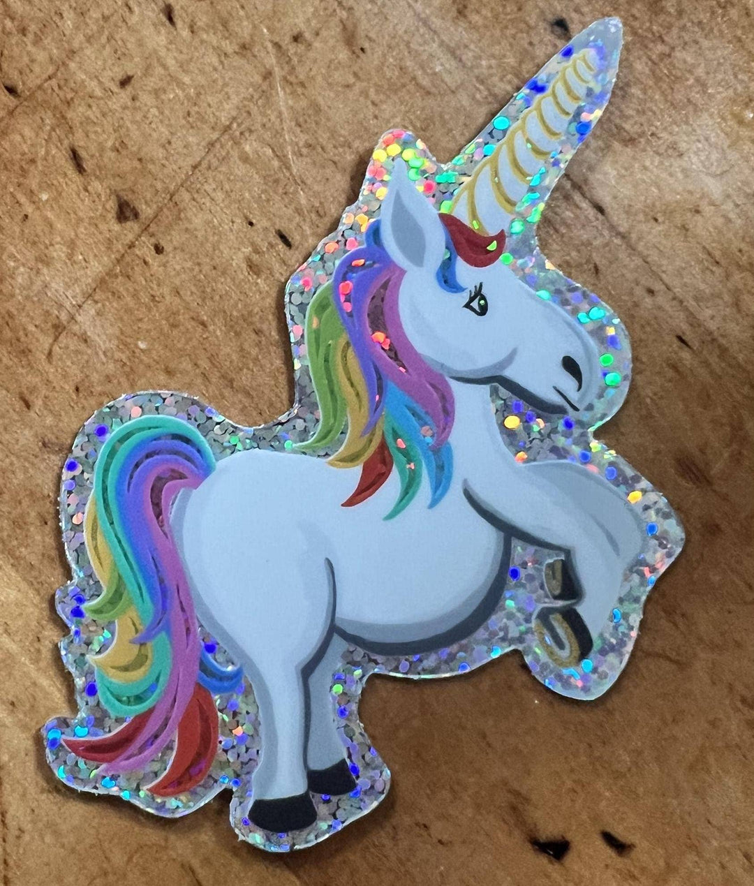 Unicorn Glitter Sticker
