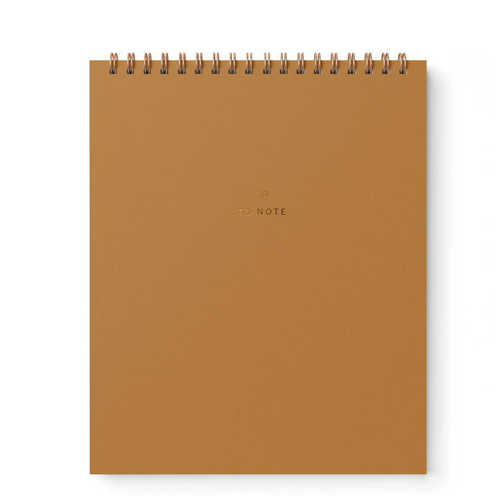 To Note Lined Notebook, 6 Colors