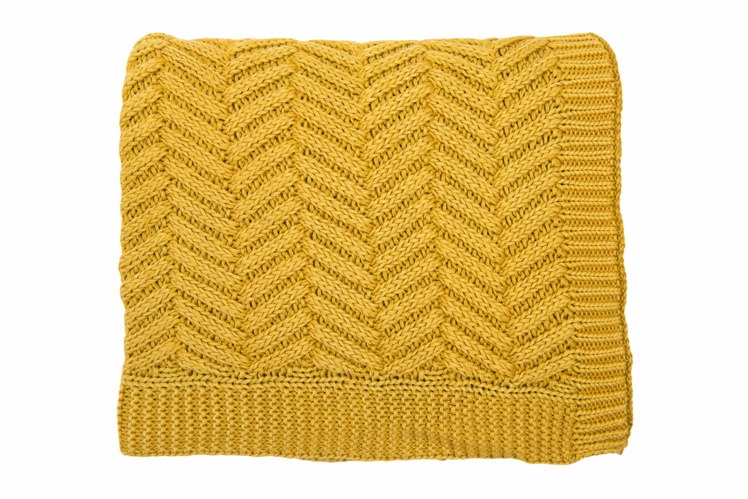 Chevron Organic Cotton Throw