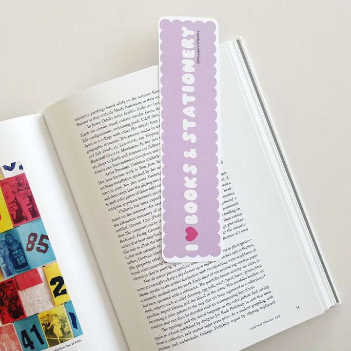 Paper Bookmark, 4 Designs