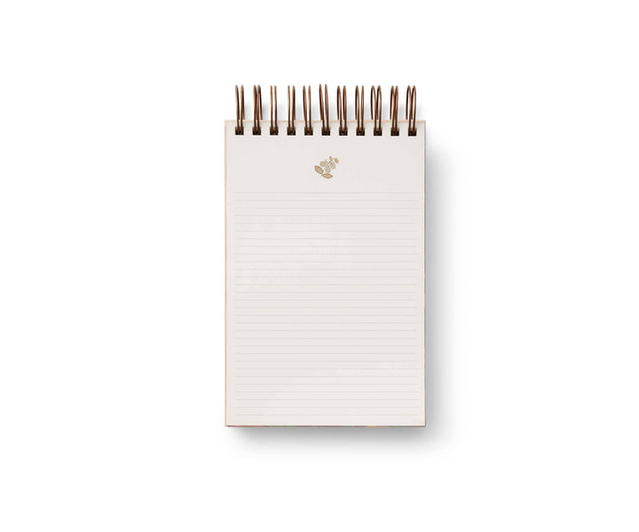 English Rose Desktop Spiral Notepad