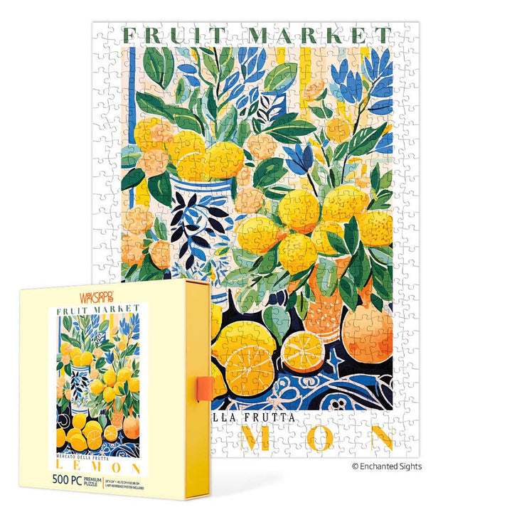 Fruit Market Puzzle, 500 Pieces