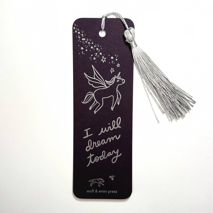 I Will Dream Today Paper Bookmark
