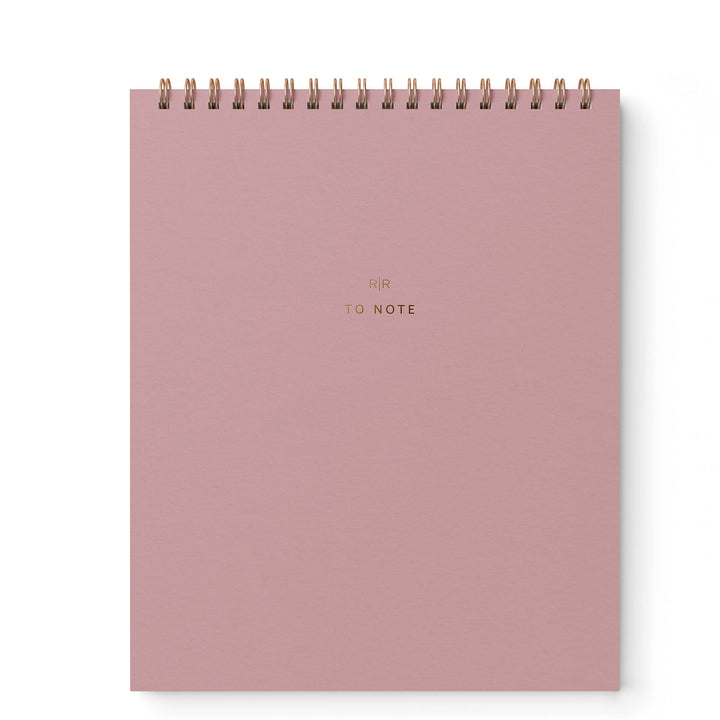 To Note Lined Notebook, 6 Colors