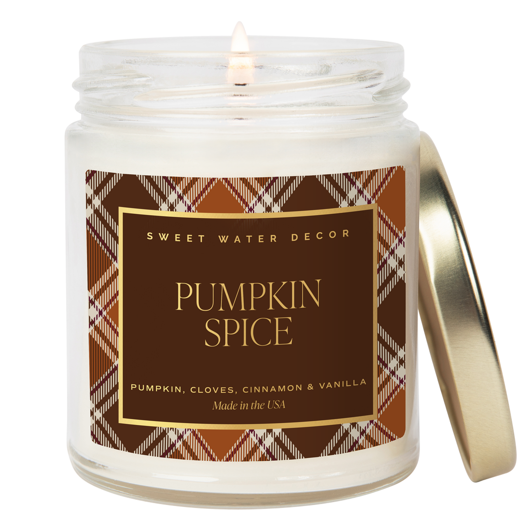 Pumpkin Spice Soy Candle, 4 Sizes