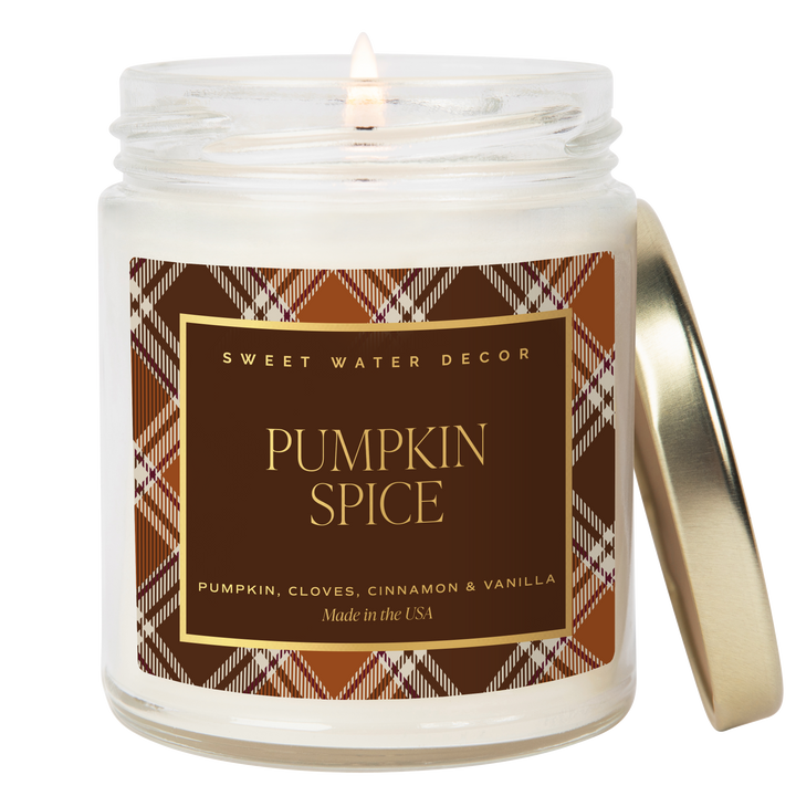 Pumpkin Spice Soy Candle, 4 Sizes