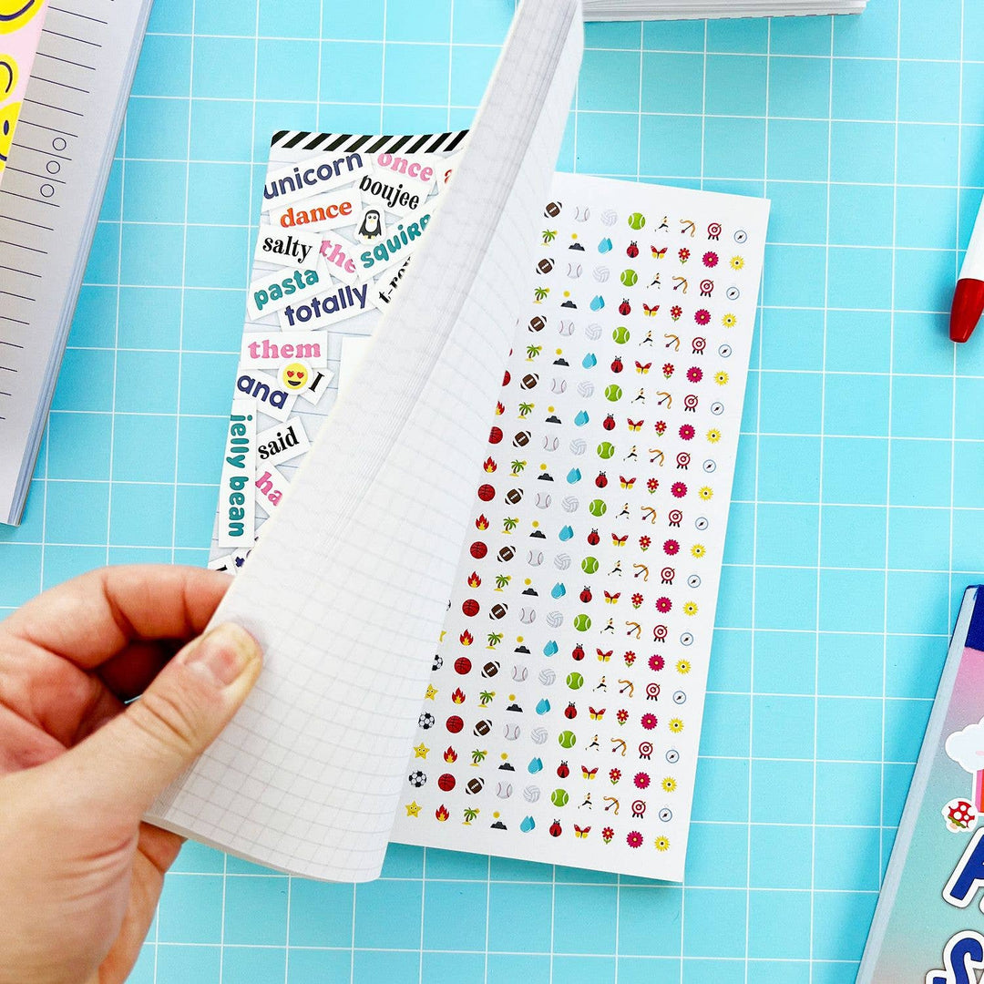 Sticker Poetry Book