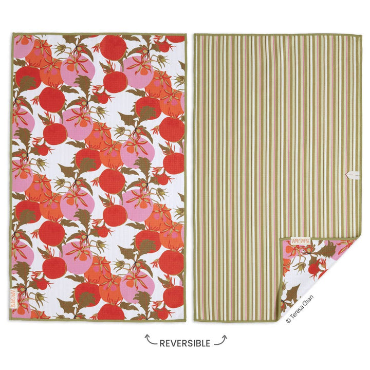 Heirloom Tomatoes Microfiber Dish Towel