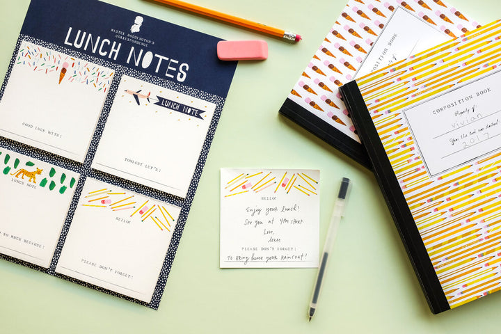 Lunch Notes - Set of 4 Notepads