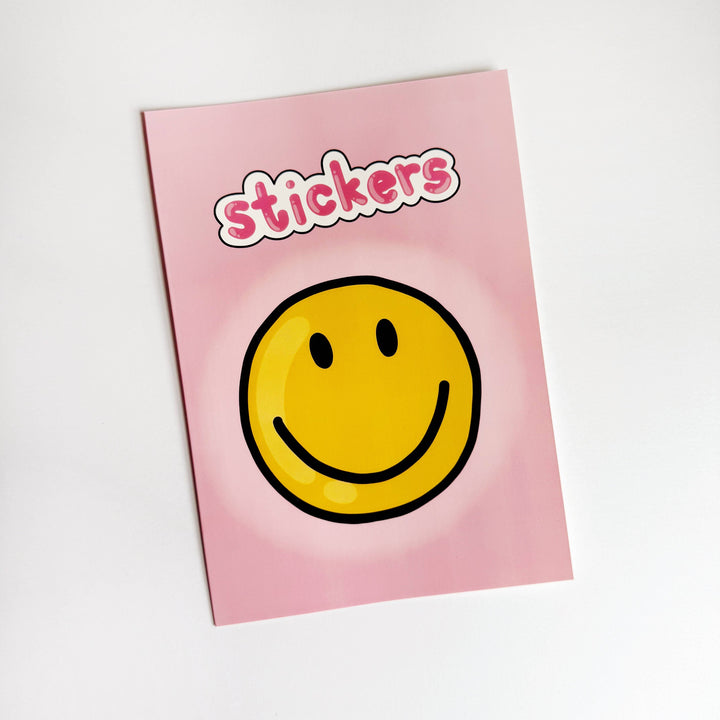 Smiley Face Sticker Book