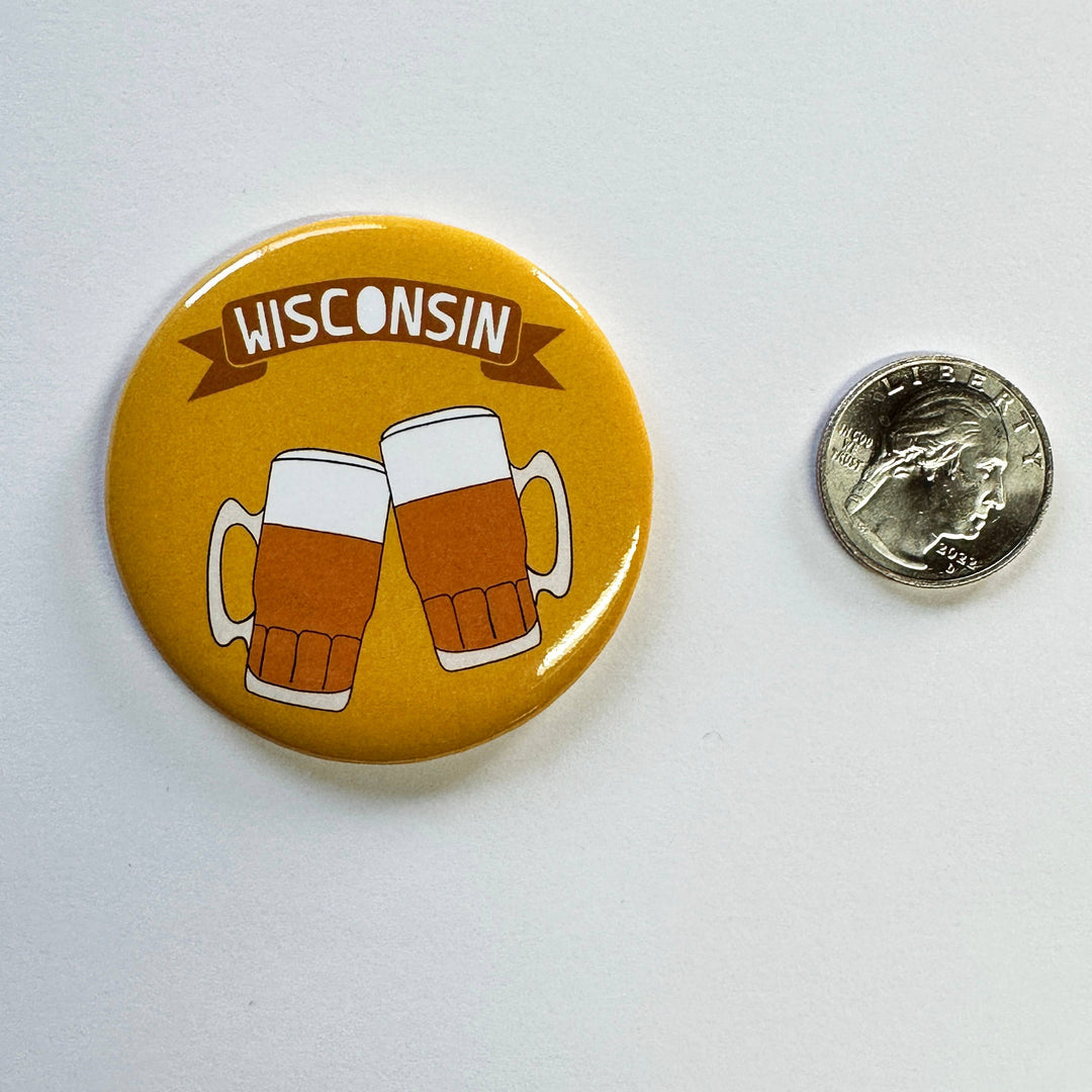 Wisconsin Beer Magnet