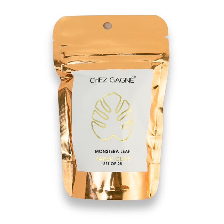 Monstera Paper Clips. 25 pack