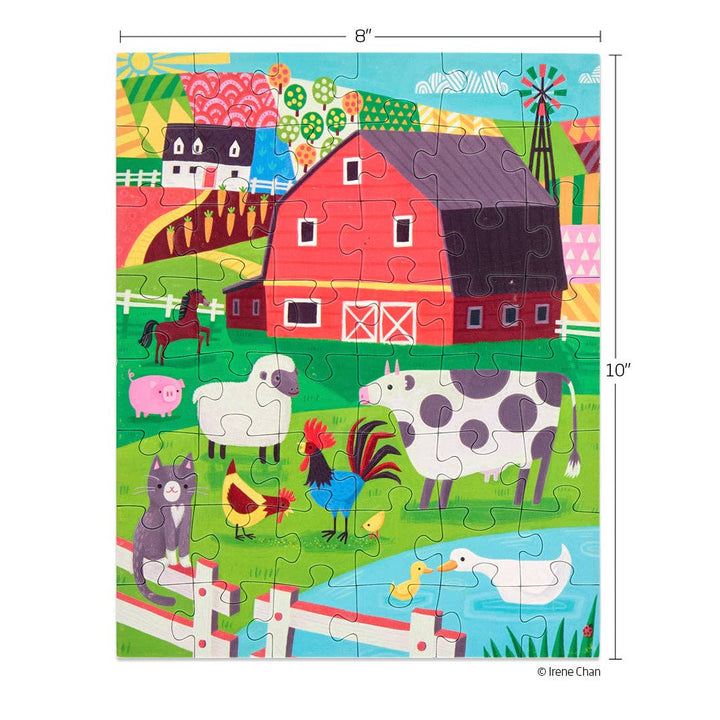 Farm Friends Snax Puzzle, 48 Pieces