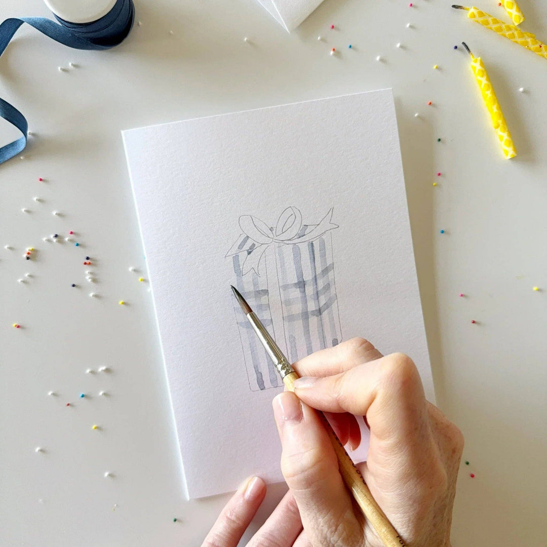 Celebrate Paintable Notecards, Set of 8