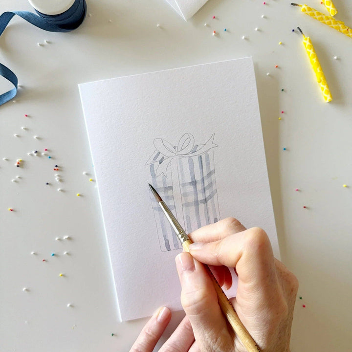 Celebrate Paintable Notecards, Set of 8