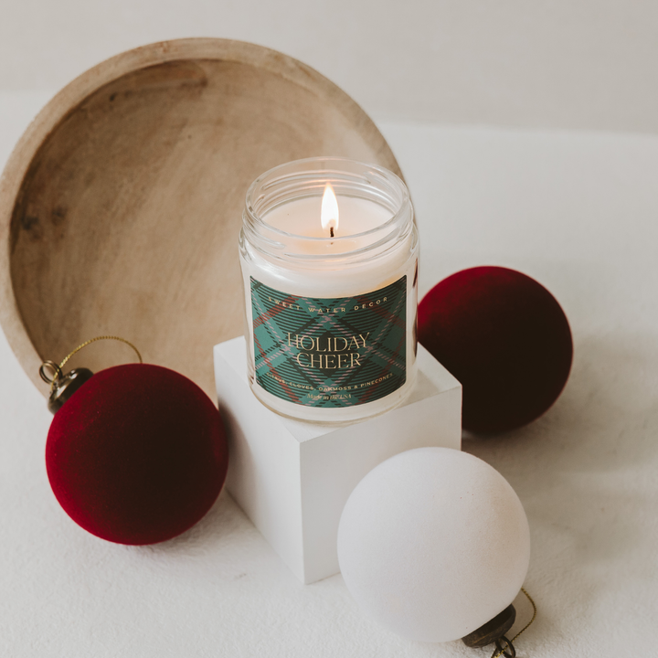 Holiday Cheer Soy Candle, 9 oz