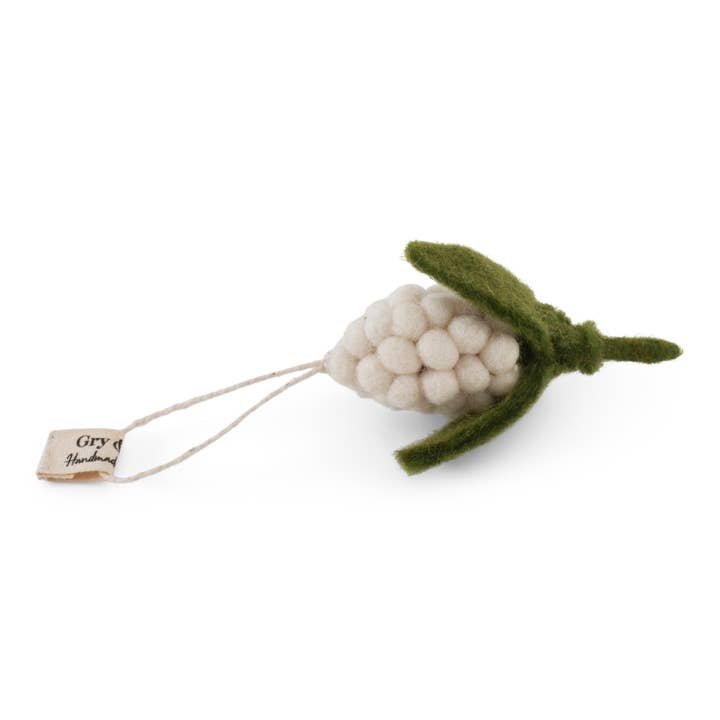 Felt Pearl Hyacinth Ornament, 3 colors