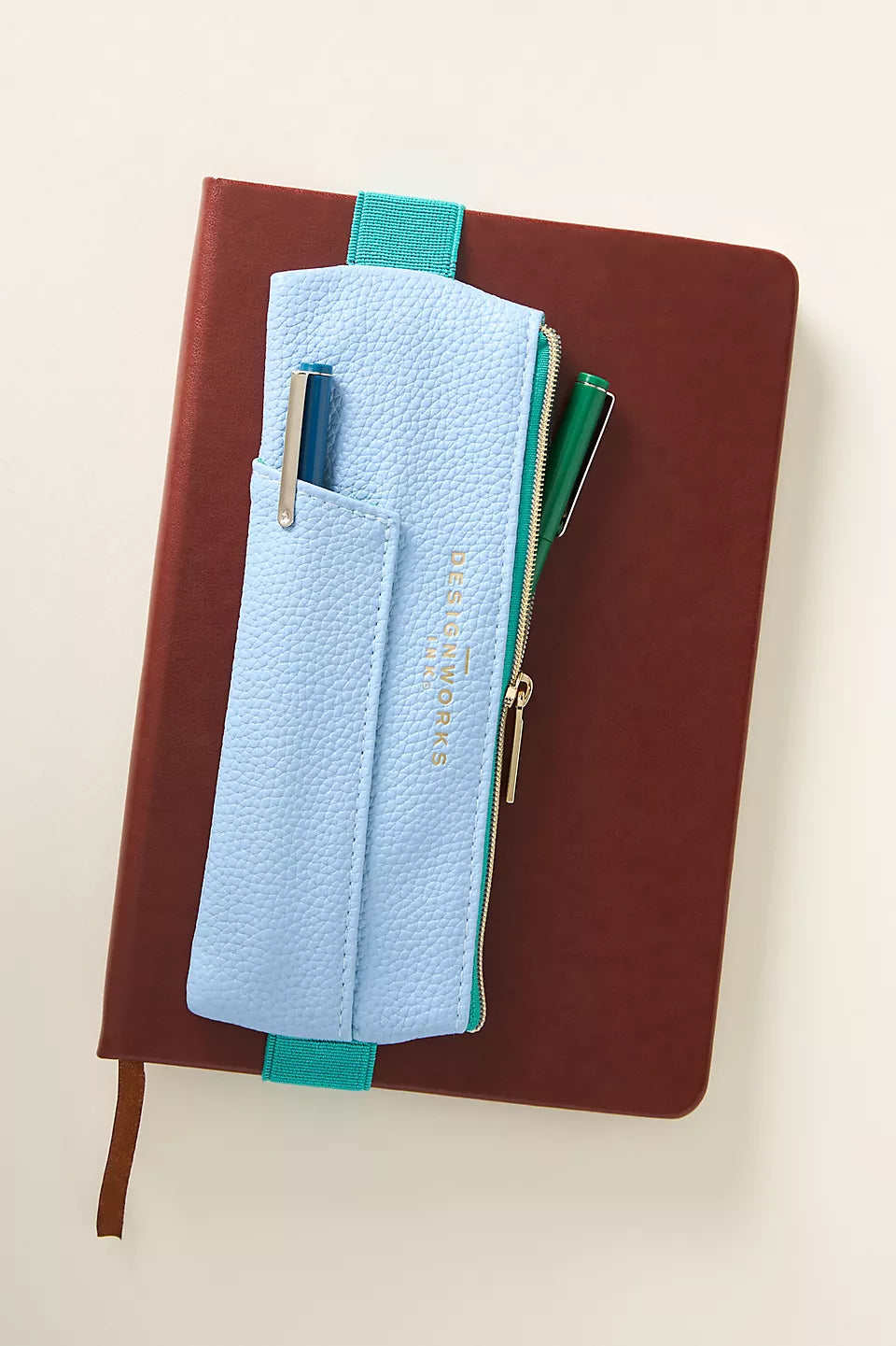 Vegan Leather Pen Pouch, 2 colors