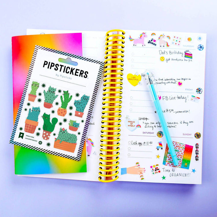 Prickly Purrs Stickers
