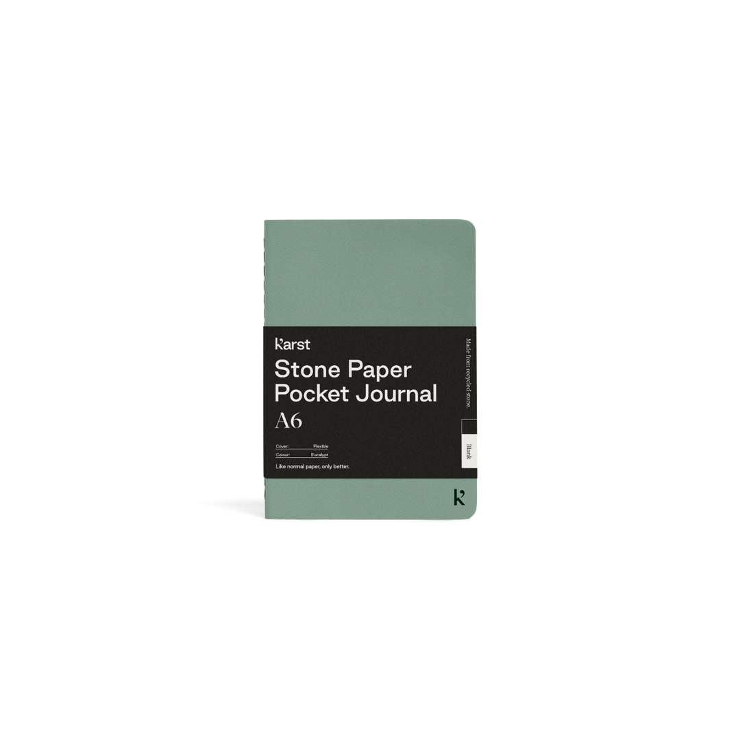 Stone Paper Pocket Journal, 11 colors