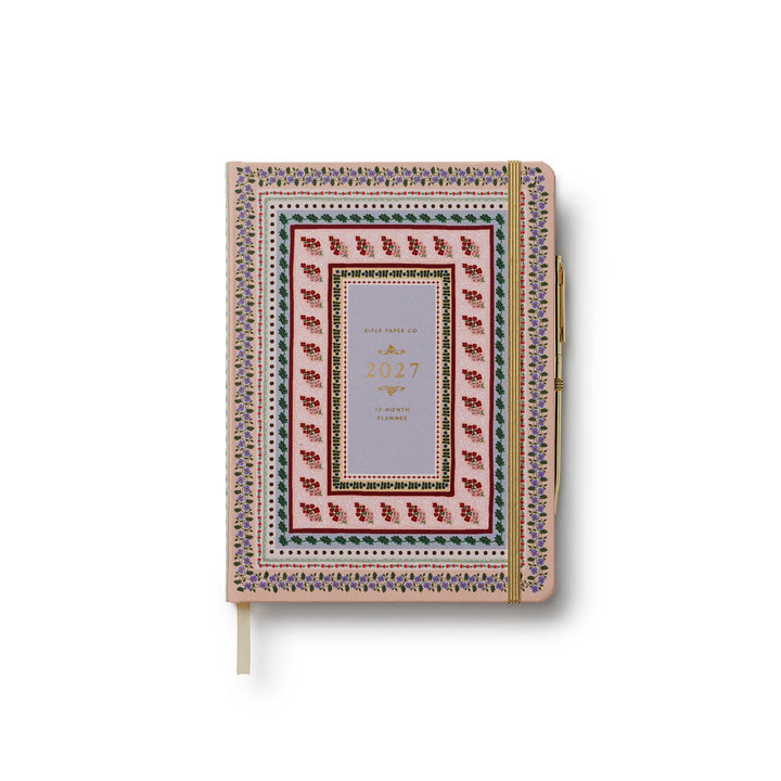 Cover of panel with decorative border.