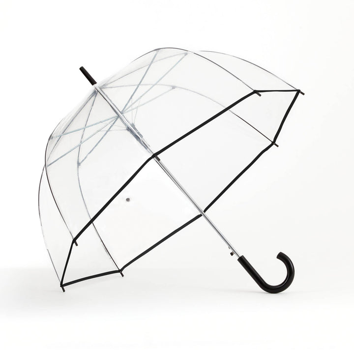 Clear auto open bubble stick umbrella