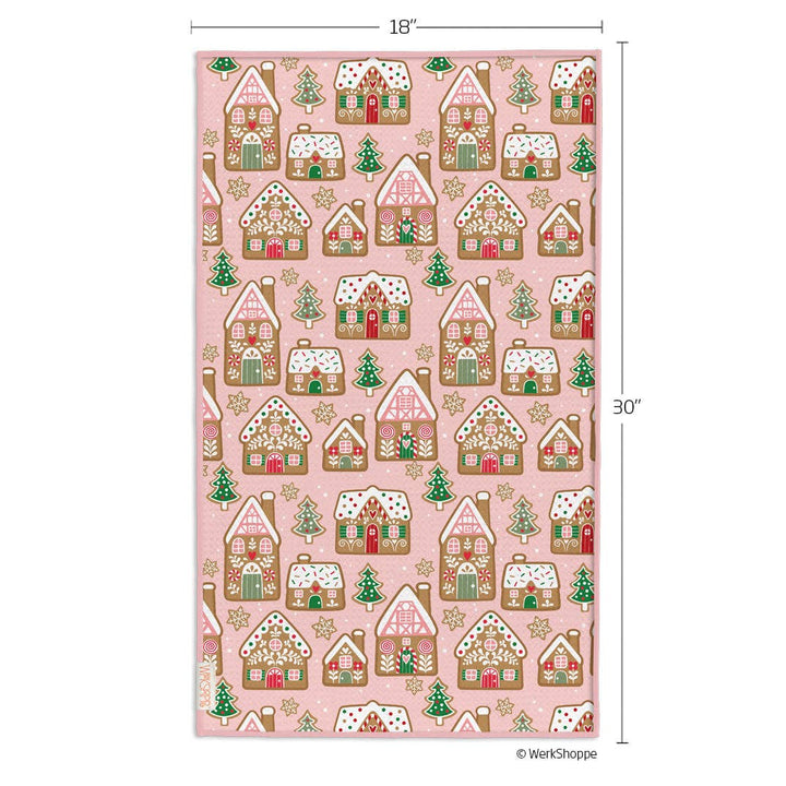 Gingerbread Cookies Microfiber Kitchen Towel