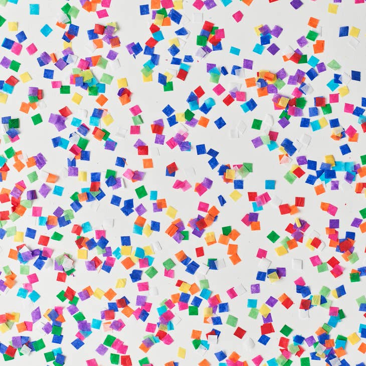 Single Serving Confetti, Rainbow