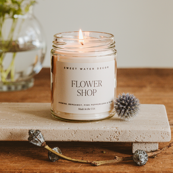 Flower Shop Soy Candle, 9 oz