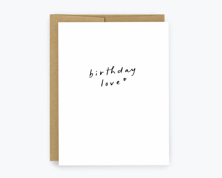 Birthday Love Card