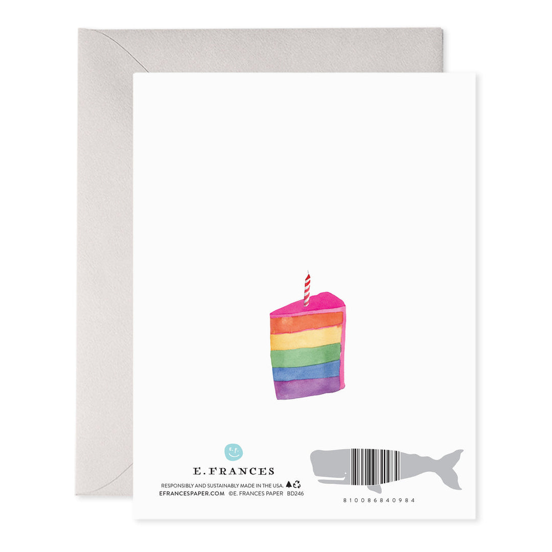 Big Cake Birthday Card