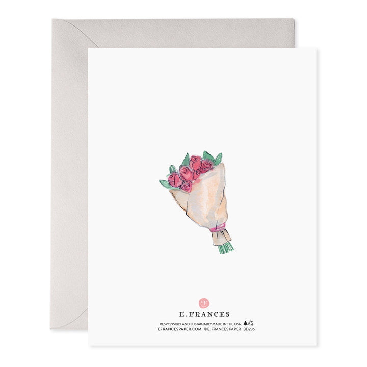Ballerina Birthday Card