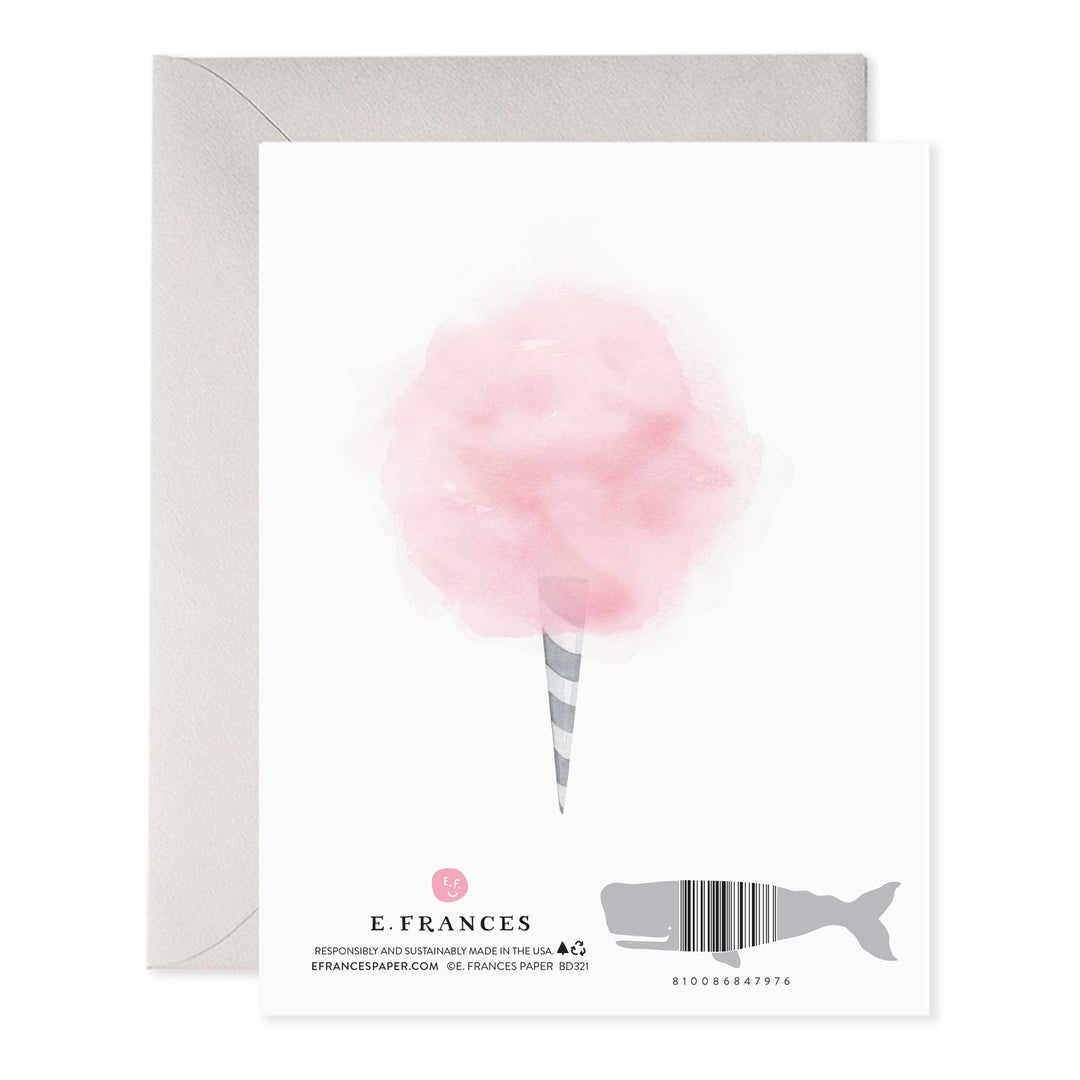 Cotton Candy Birthday Card
