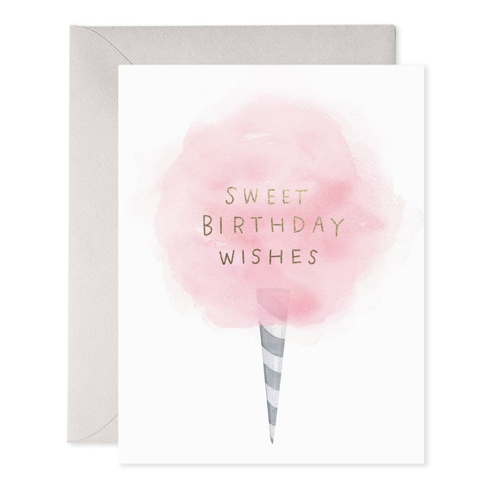 Cotton Candy Birthday Card