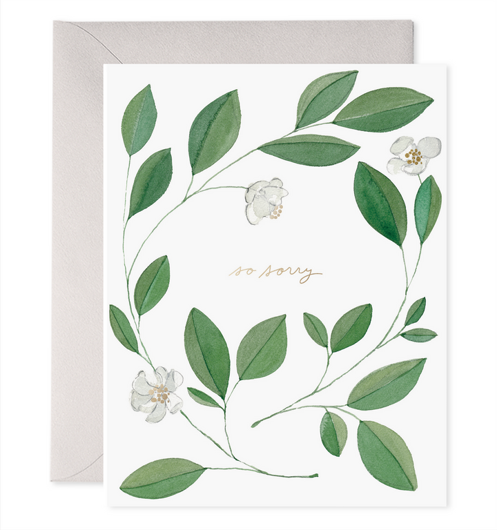 Magnolia Sympathy Card